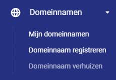 mijn domeinnamen